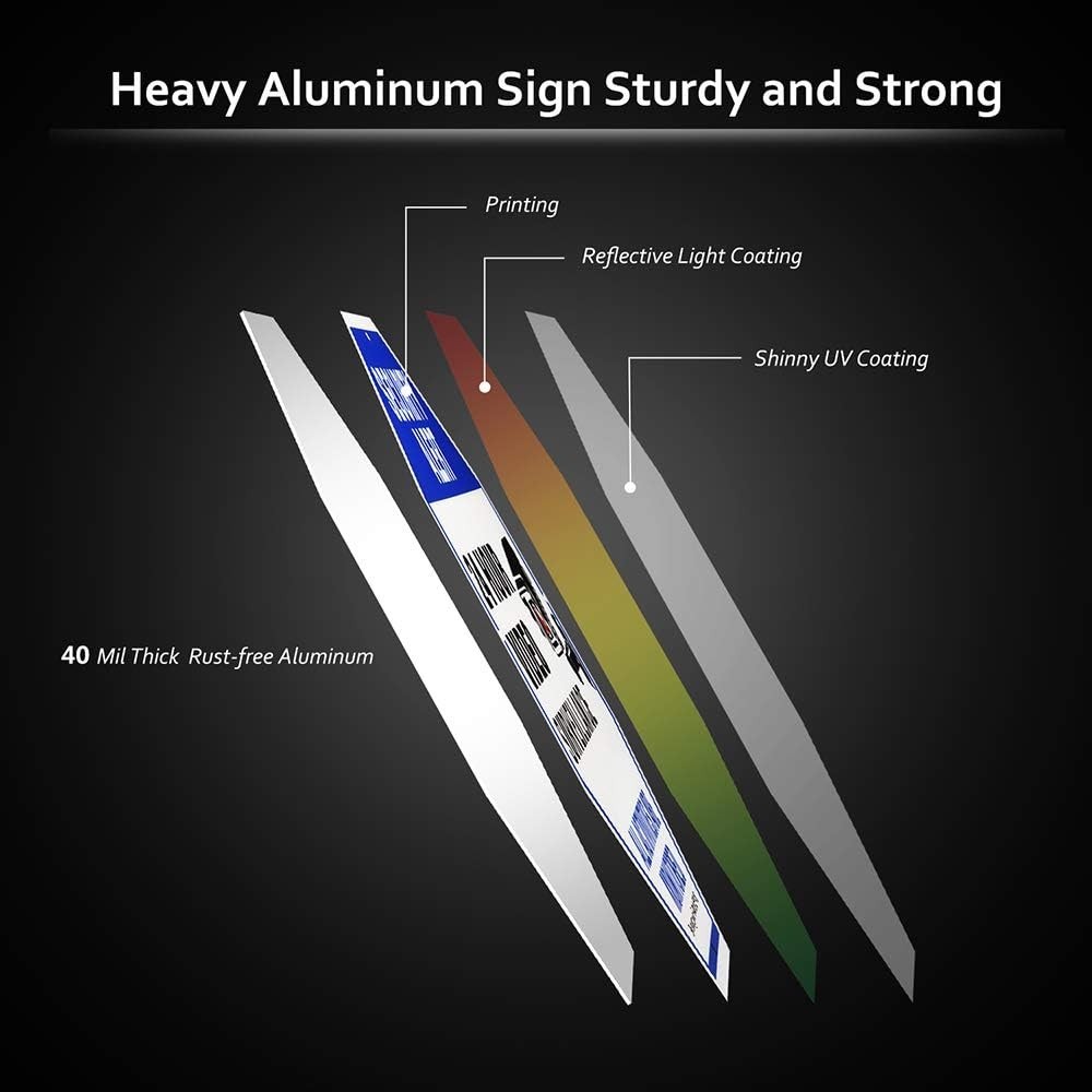 2-Pack 10x10 Video Surveillance Sign - Weatherproof Aluminum Security Warning