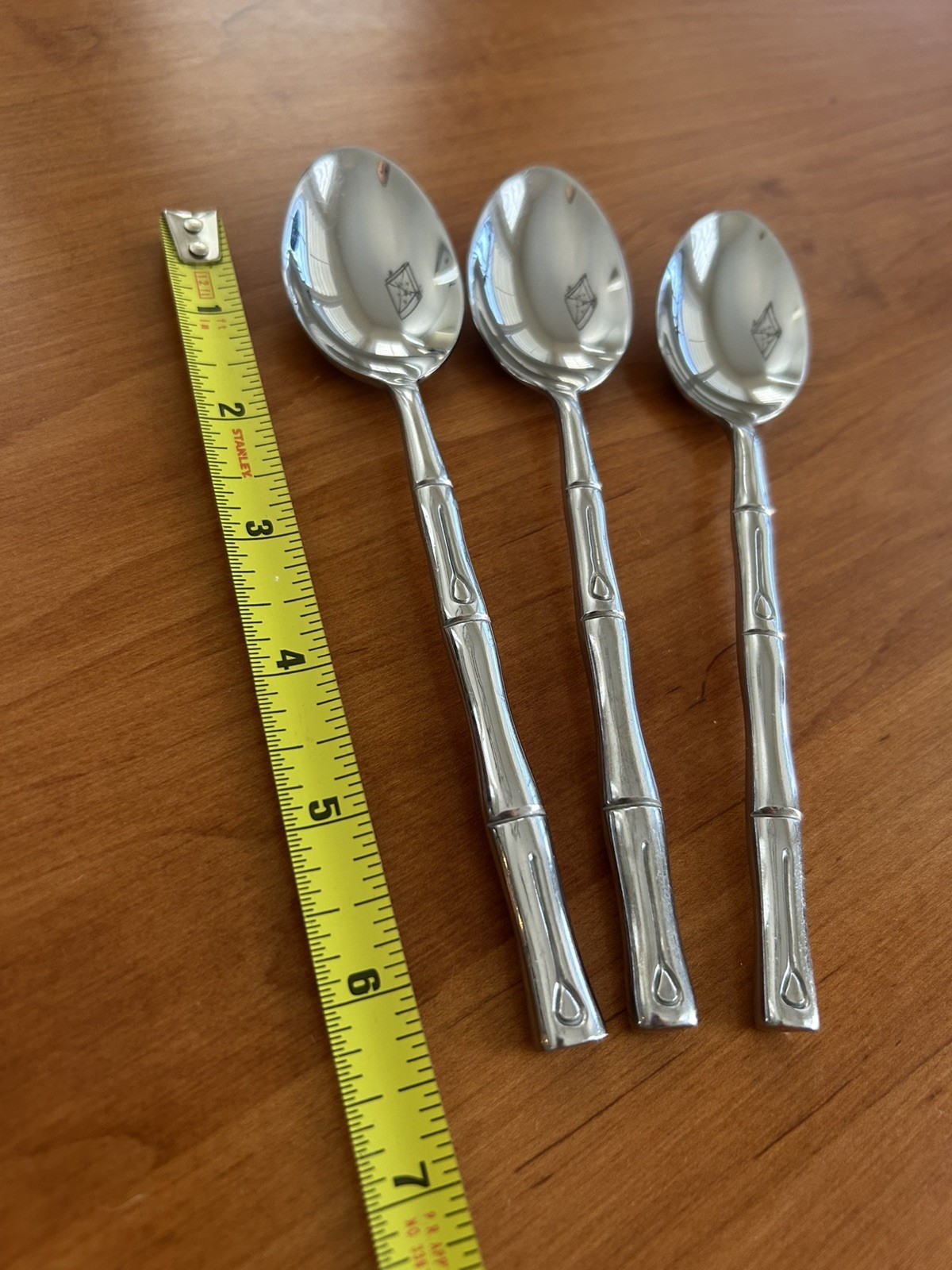 Hampton Silversmiths Bamboo Stainless Flatware Replacements Lot 11 Pieces