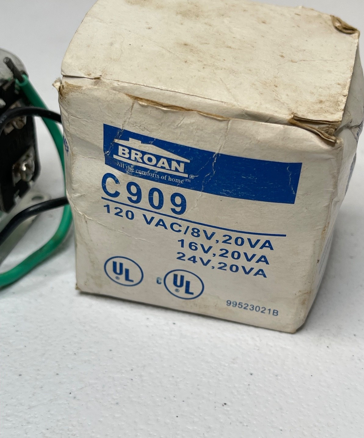 Broan Low Voltage Transformer C909