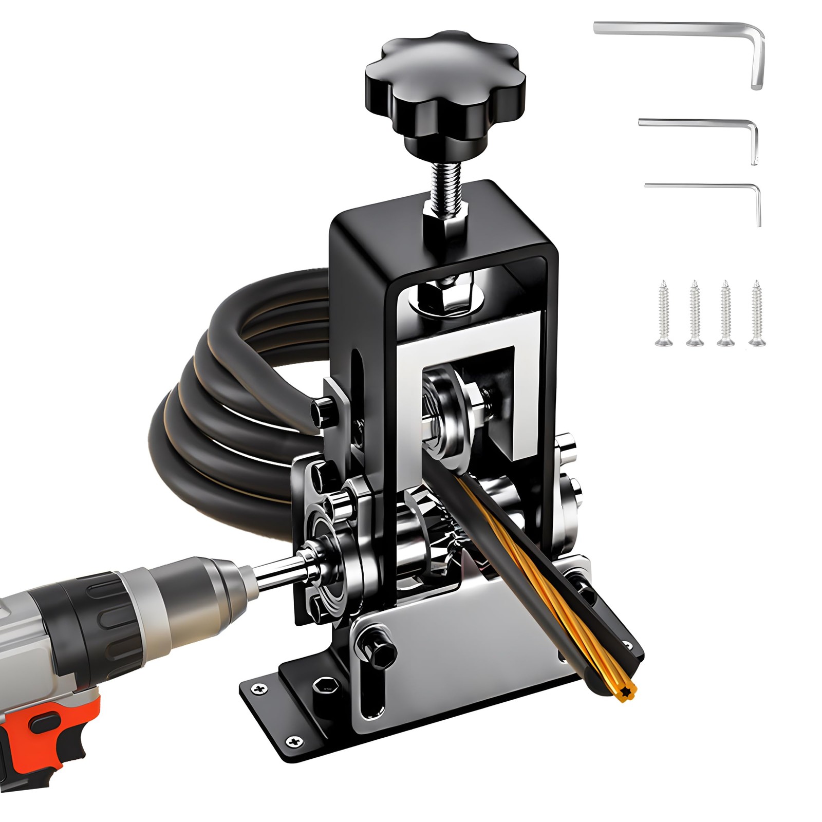 Manual Wire Stripping Machine Portable Drill Tool for Copper Recycling