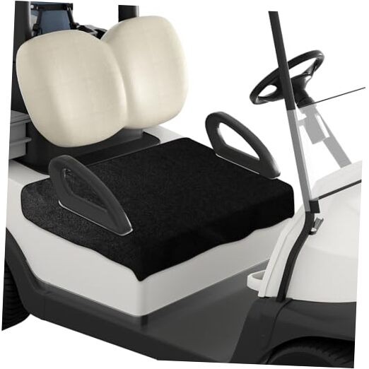 Golf Cart Seat Covers,Golf Cart Seat Towel Blanket 100% Waterproof,Soft Black