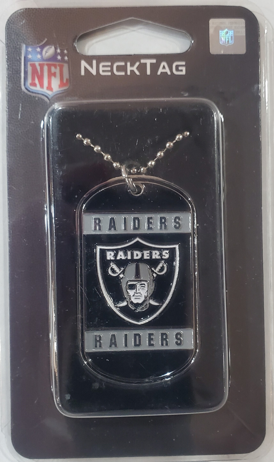 Las Vegas Raiders Dog Tag Necklace - NFL