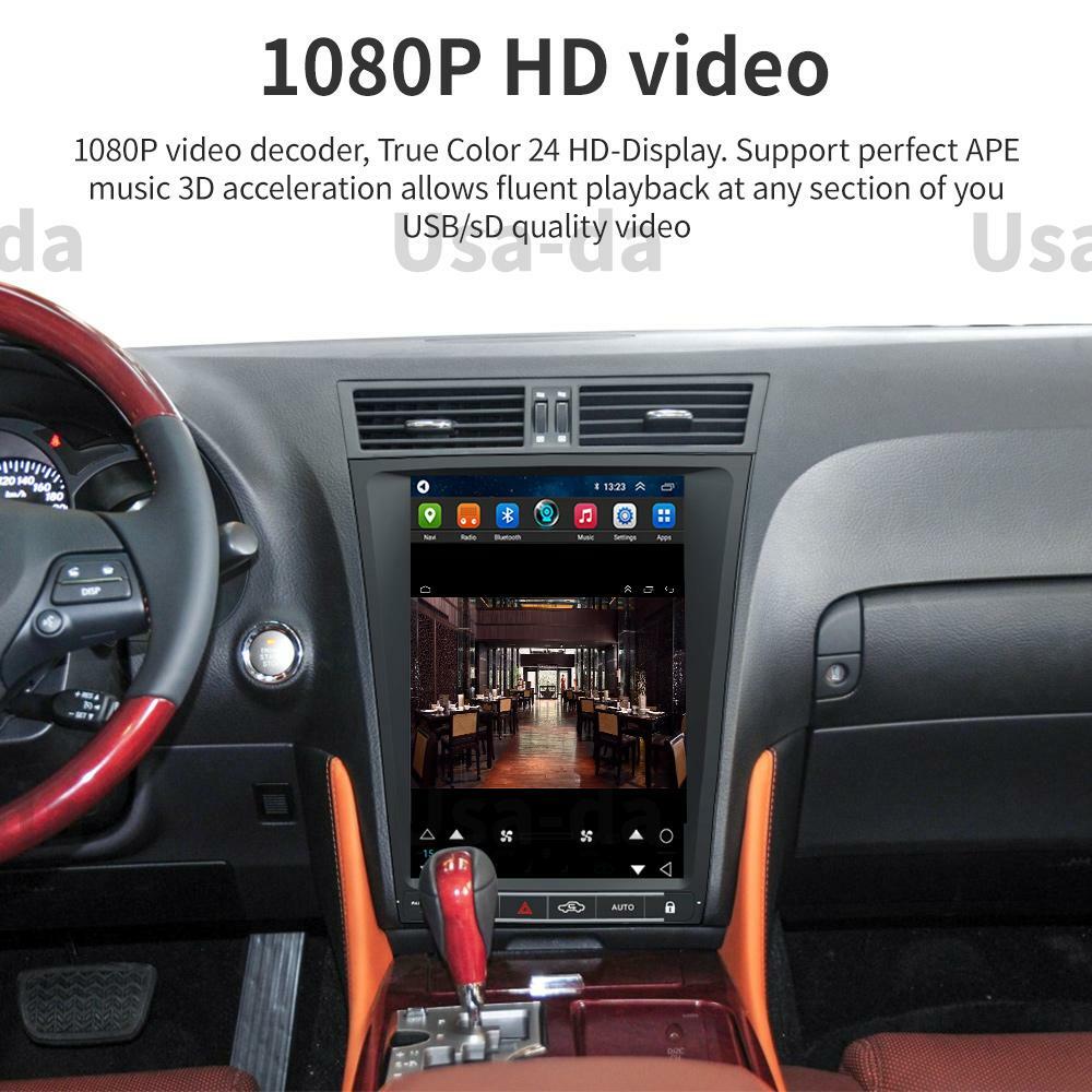For Lexus GS300 GS330 12.1" Touch Screen Car GPS Navigation Radio Stereo CARPLAY
