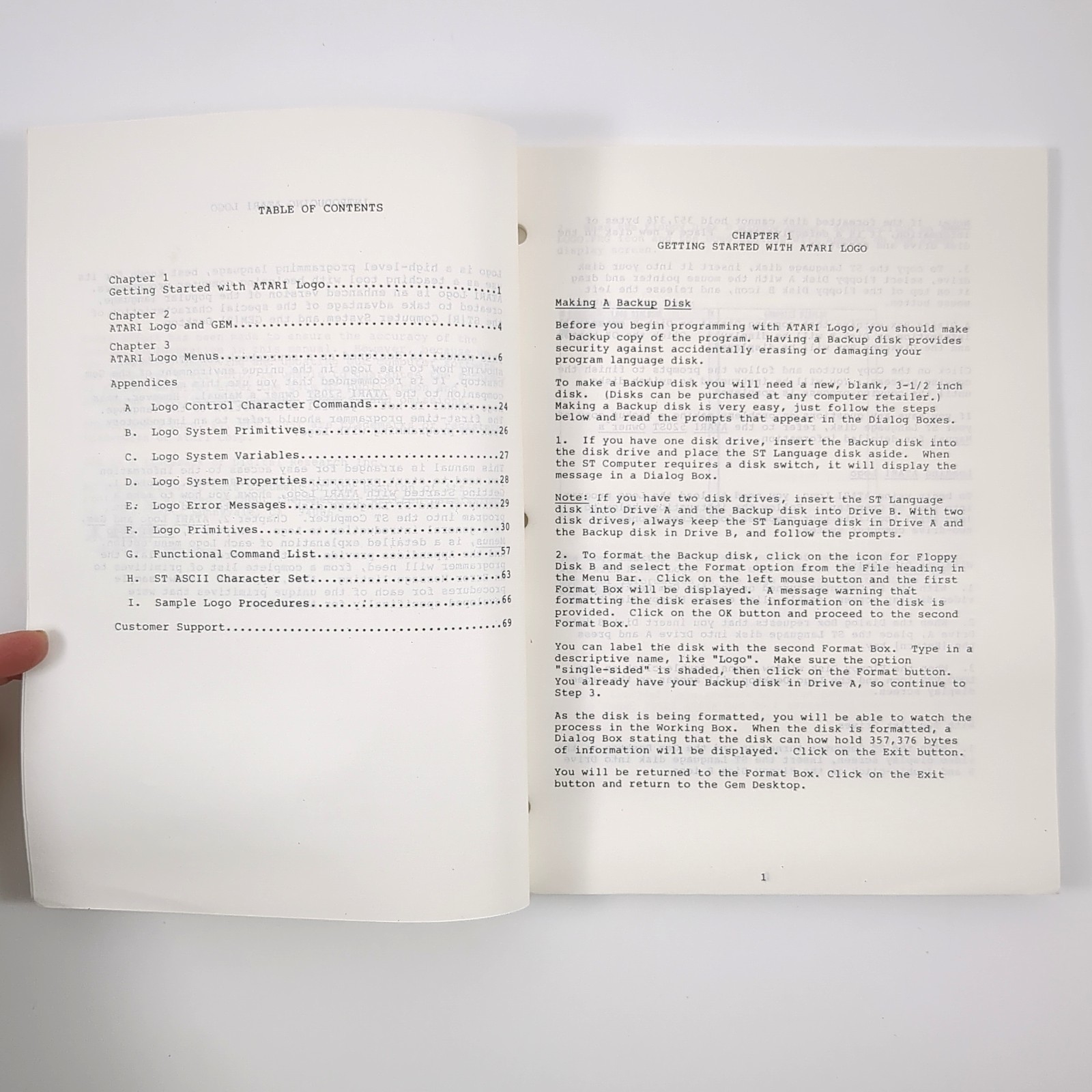 Atari Logo Sourcebook Vintage Graphic Design Atari Manual