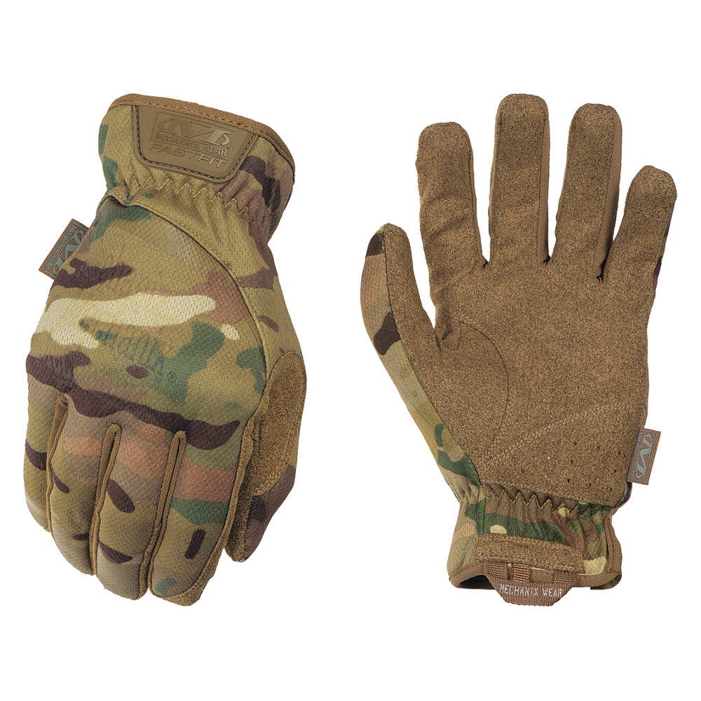 MECHANIX WEAR FFTAB-78-008 Tactical Glove,MultiCam Camouflage,S,PR 32GV66