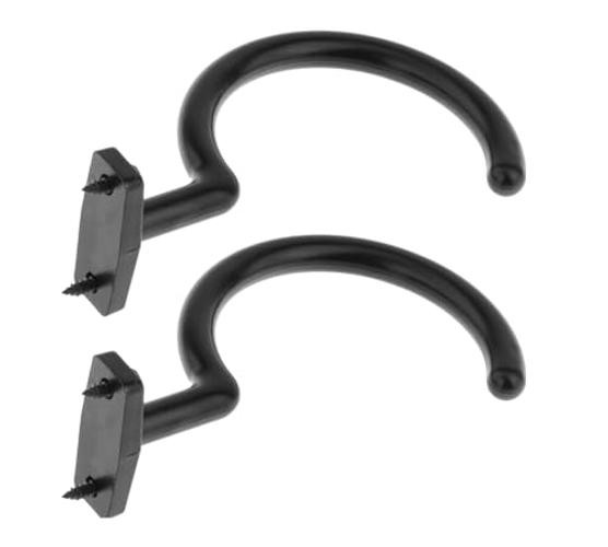 2Pcs Snooker Billiard Table Board Cue Hook Bridge Rod Pool Table Rack with 2