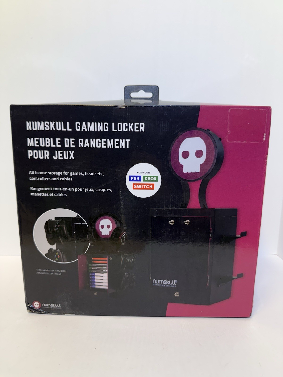Numskull - Official Gaming Locker Collectible New With Hang Tab