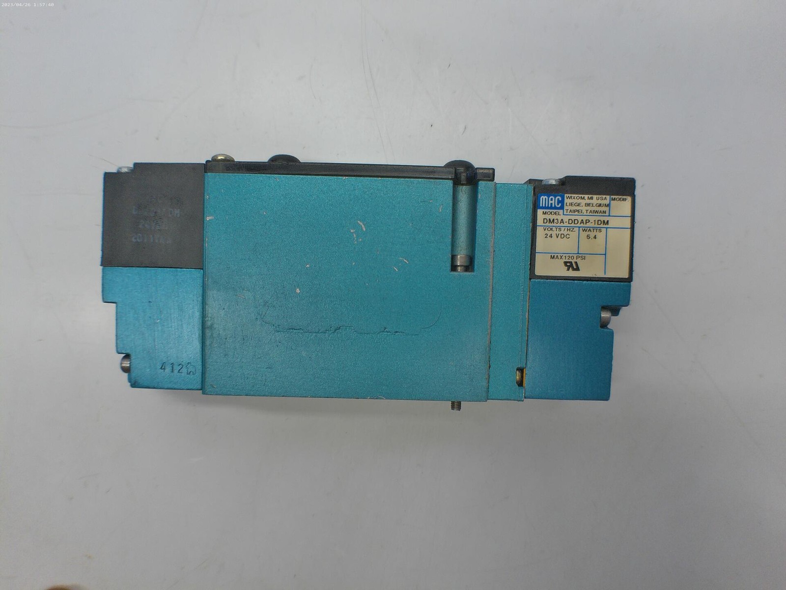 MAC 92A-BAB-000-DM-DDAP-1DM VALVE UNMP
