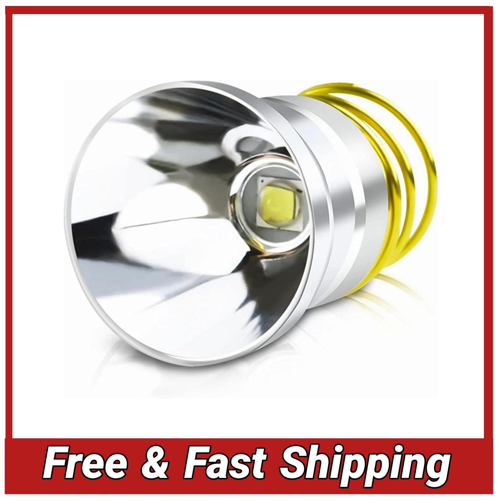 1200LM P60 LED Drop In Module Flashlight Bulb for 6P G2 9P WF-501 UltraFire