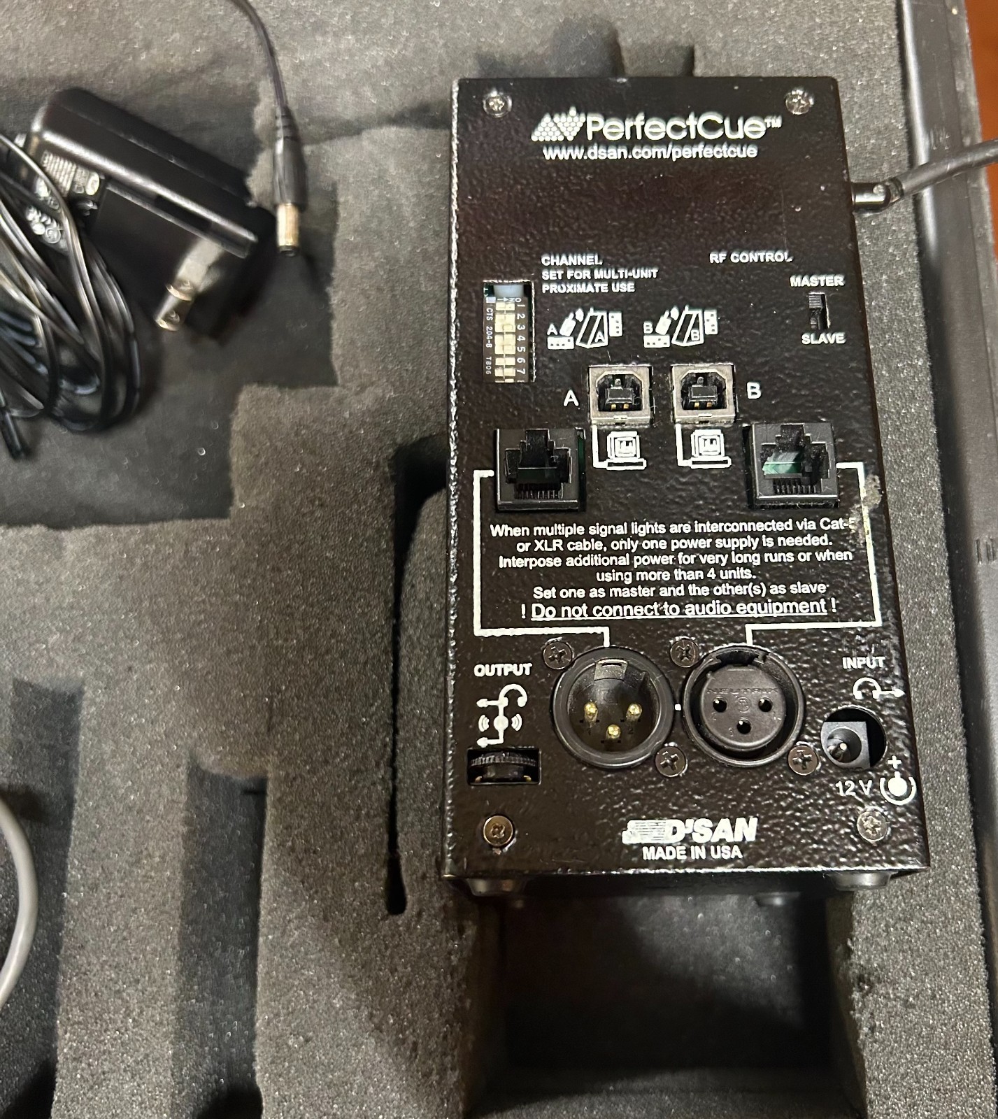DSAN PC-SYS-AS3 Perfect Cue System Light &Sound Signaling System 3-Button