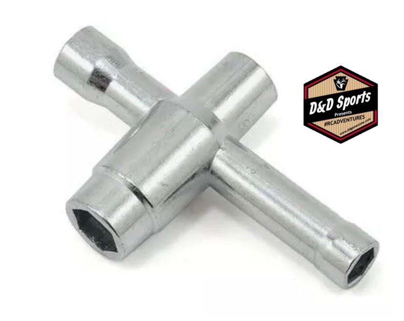 YOKYT-300  Yokomo Cross Wrench 5mm, .5mm, 7mm