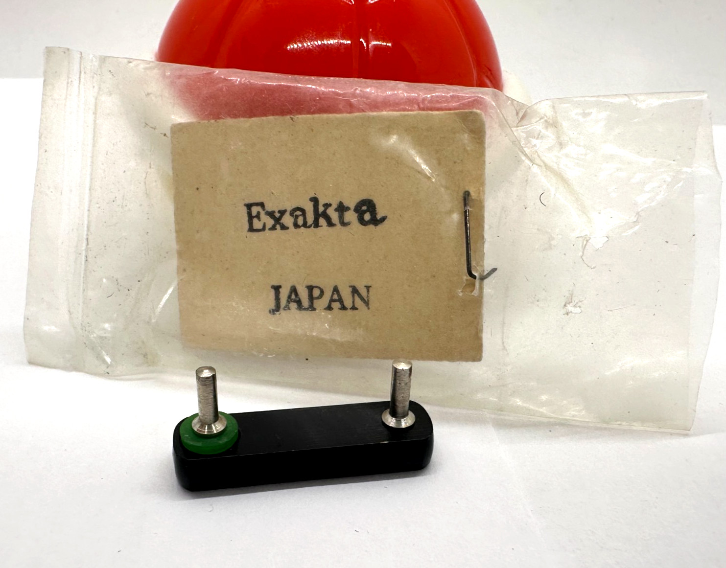 VTG EXAKTA Brass Flash Sync Double Post Threaded Adapter RARE Made In Japan
