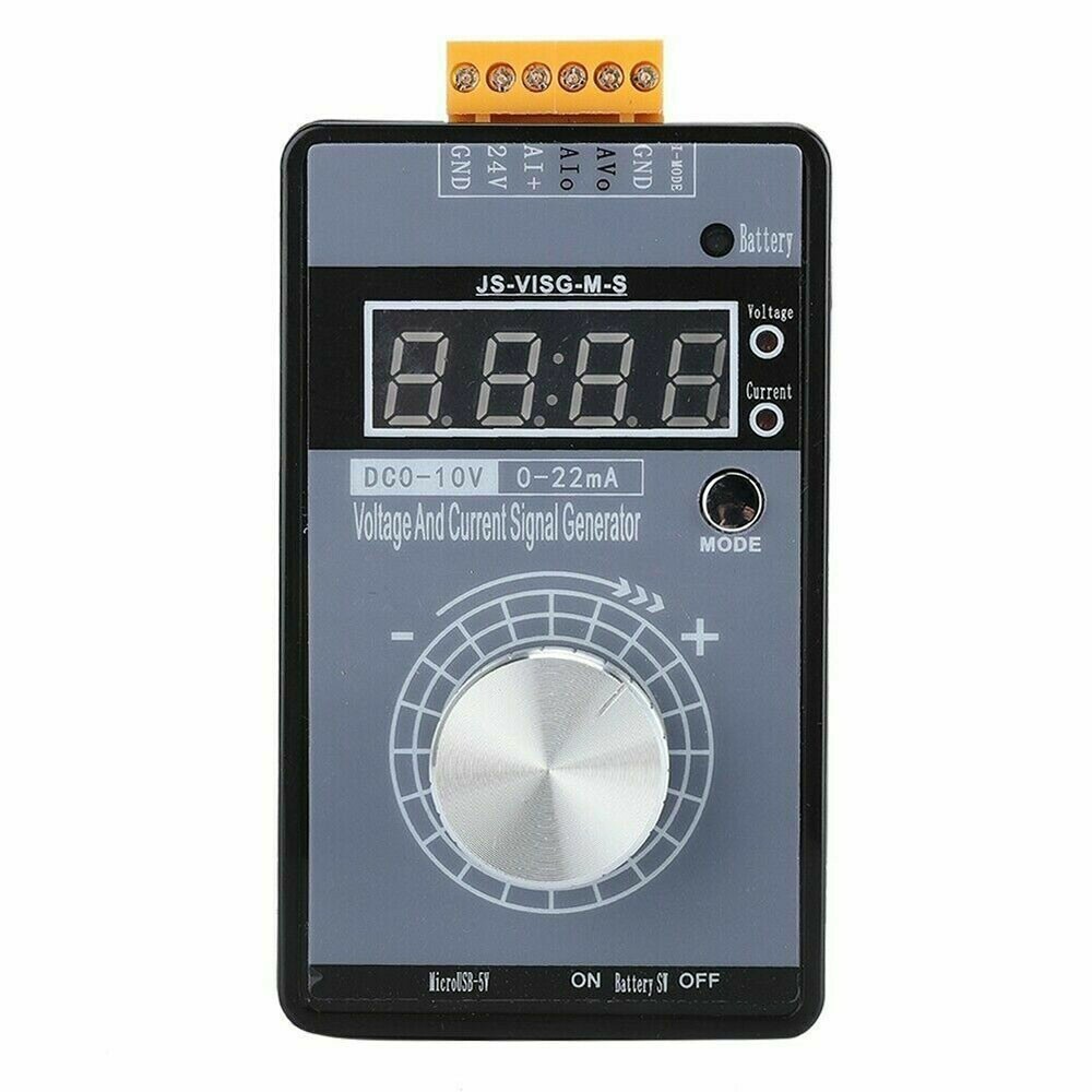 Signal Generator High Precision 0-10V 0-20mA Voltage Simulator Debugging Source
