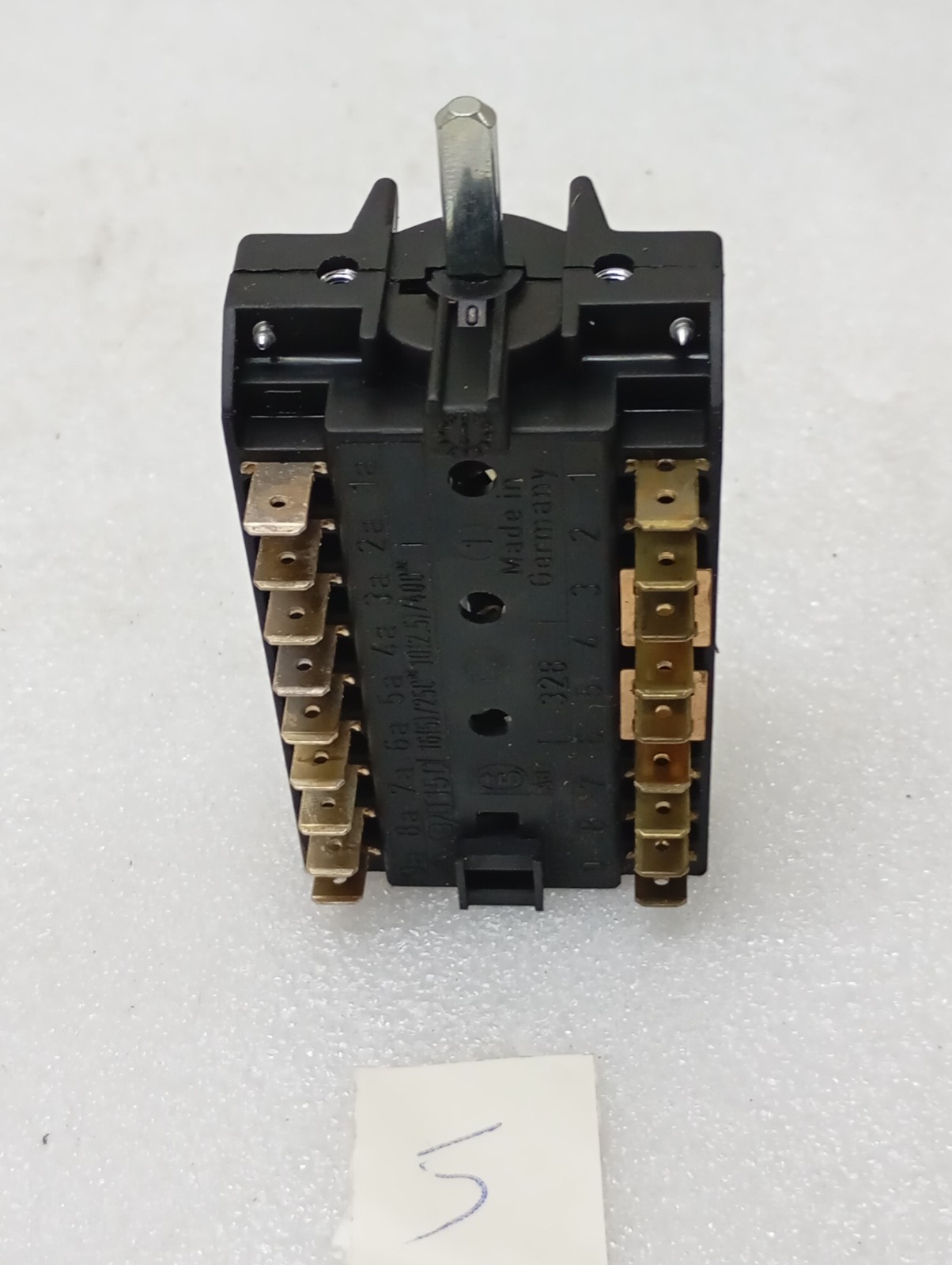 Built -in Multi -Gear Rotary Switch Bakelite 3054/15A