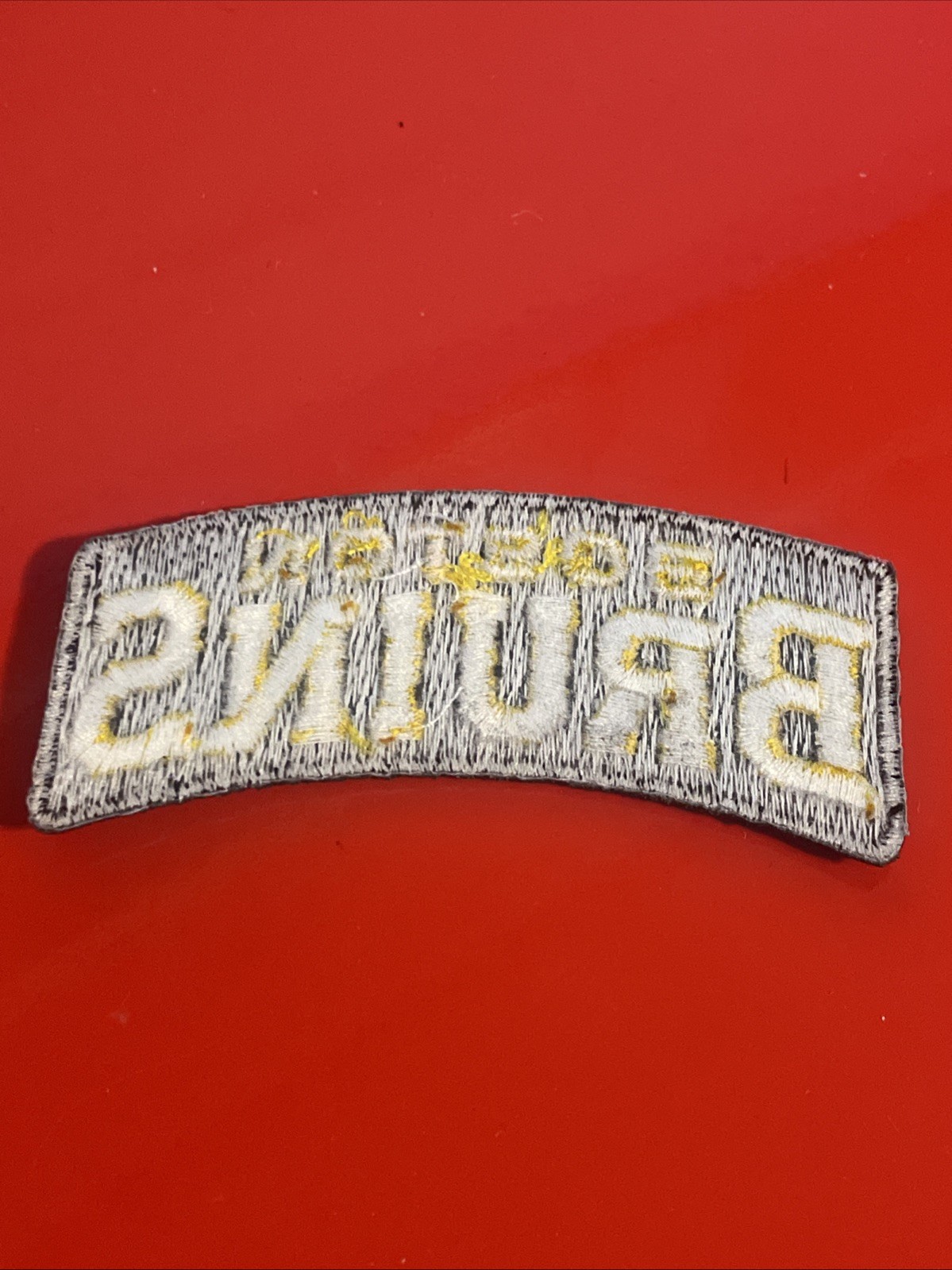 Boston Bruins Black/Gold Logo Patch Embroidered 3” Iron On