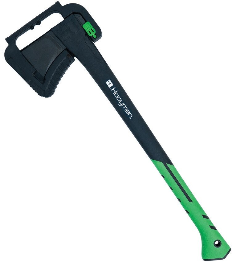 Hooyman Saws Splitting Fixed 7.25" Axe Blade Black Synthetic Handle - 1112238