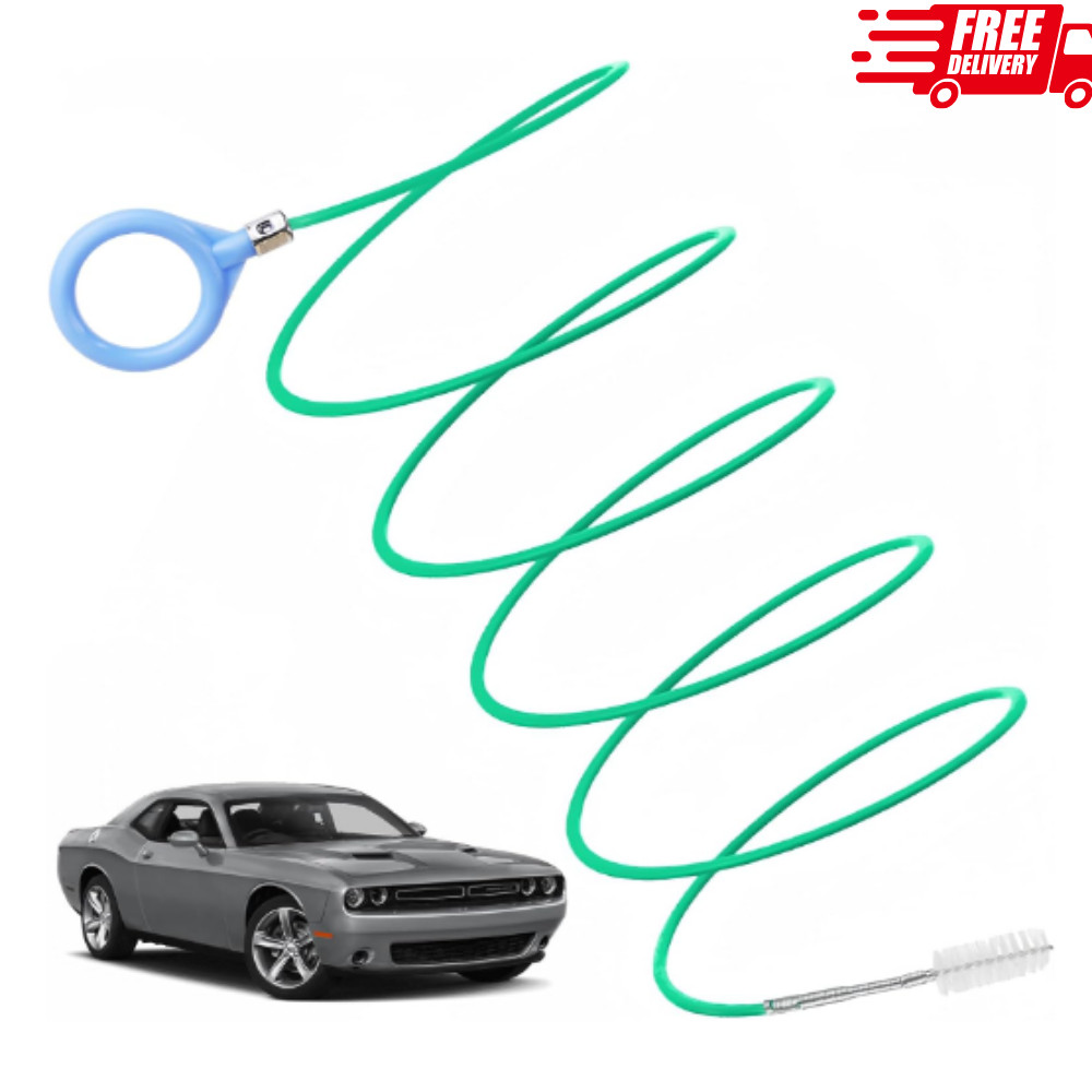 Auto Sunroof Drain Cleaning Tool, Upgraded 78" Flexible Drain Brush Long Pipe