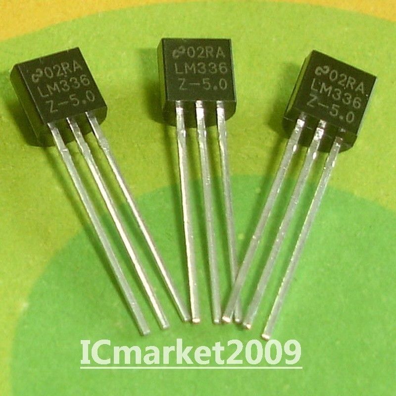 20 PCS LM336Z-5.0 TO-92 LM336 5.0V Voltage Reference Diodes