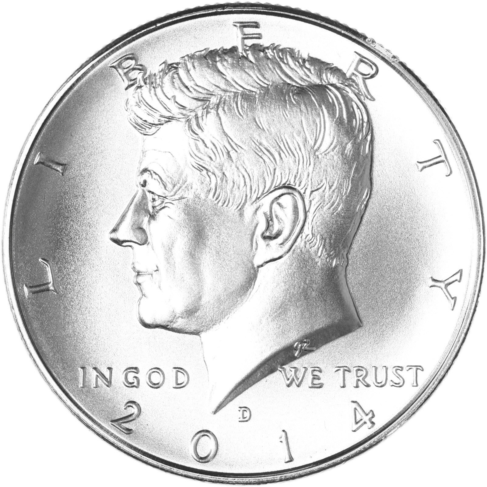 2014 D Kennedy Half Dollar 50th Anniversary Gem BU 90% Silver