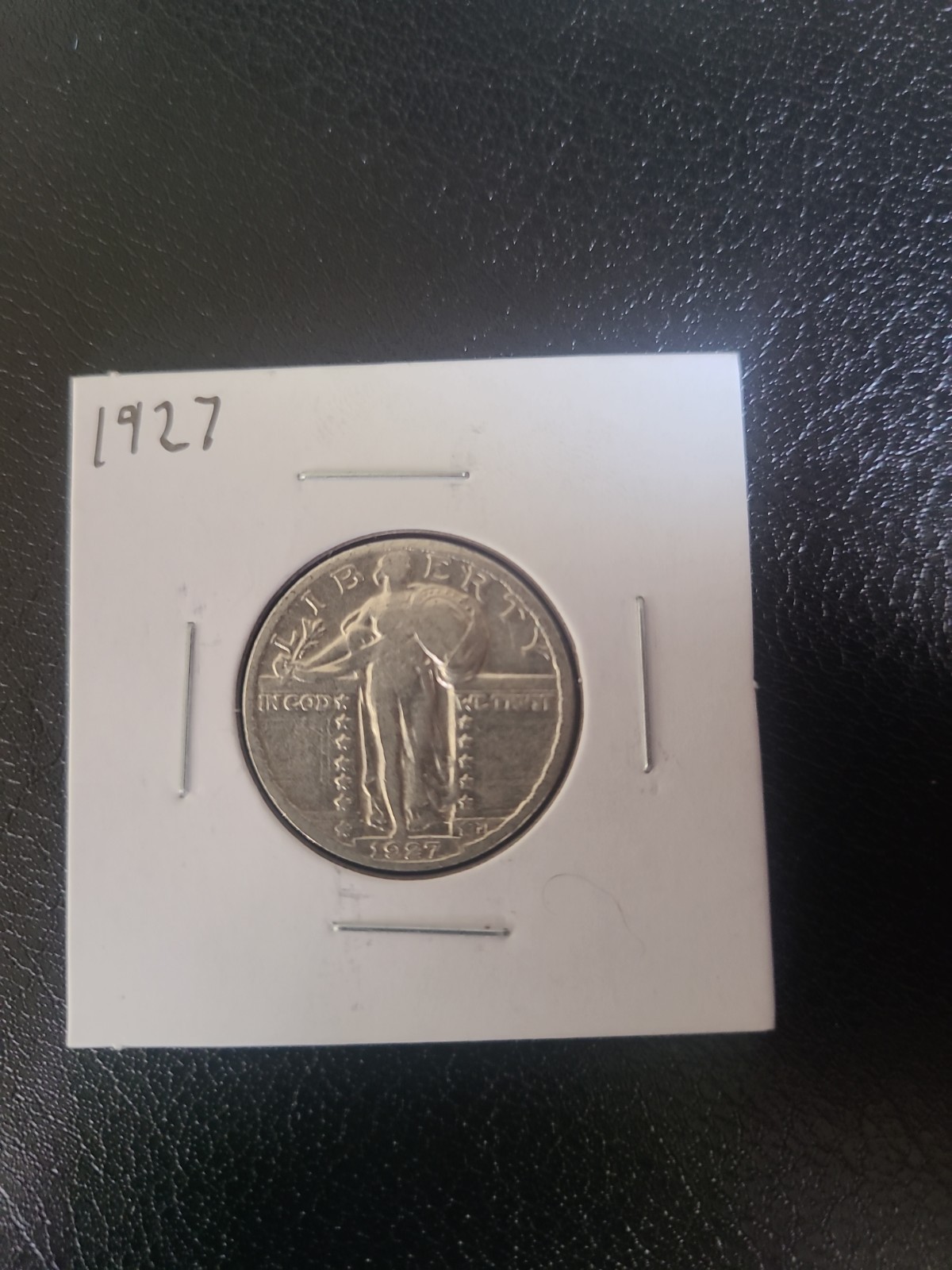 Lot of 2 Liberty Quarters 1927 VF /1929 AG