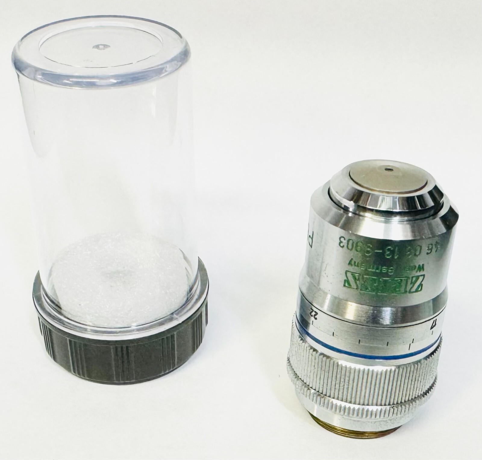 ZEISS 63X Plan Neofluar Ph3 Phase Contrast Microscope Objective Lens Correction