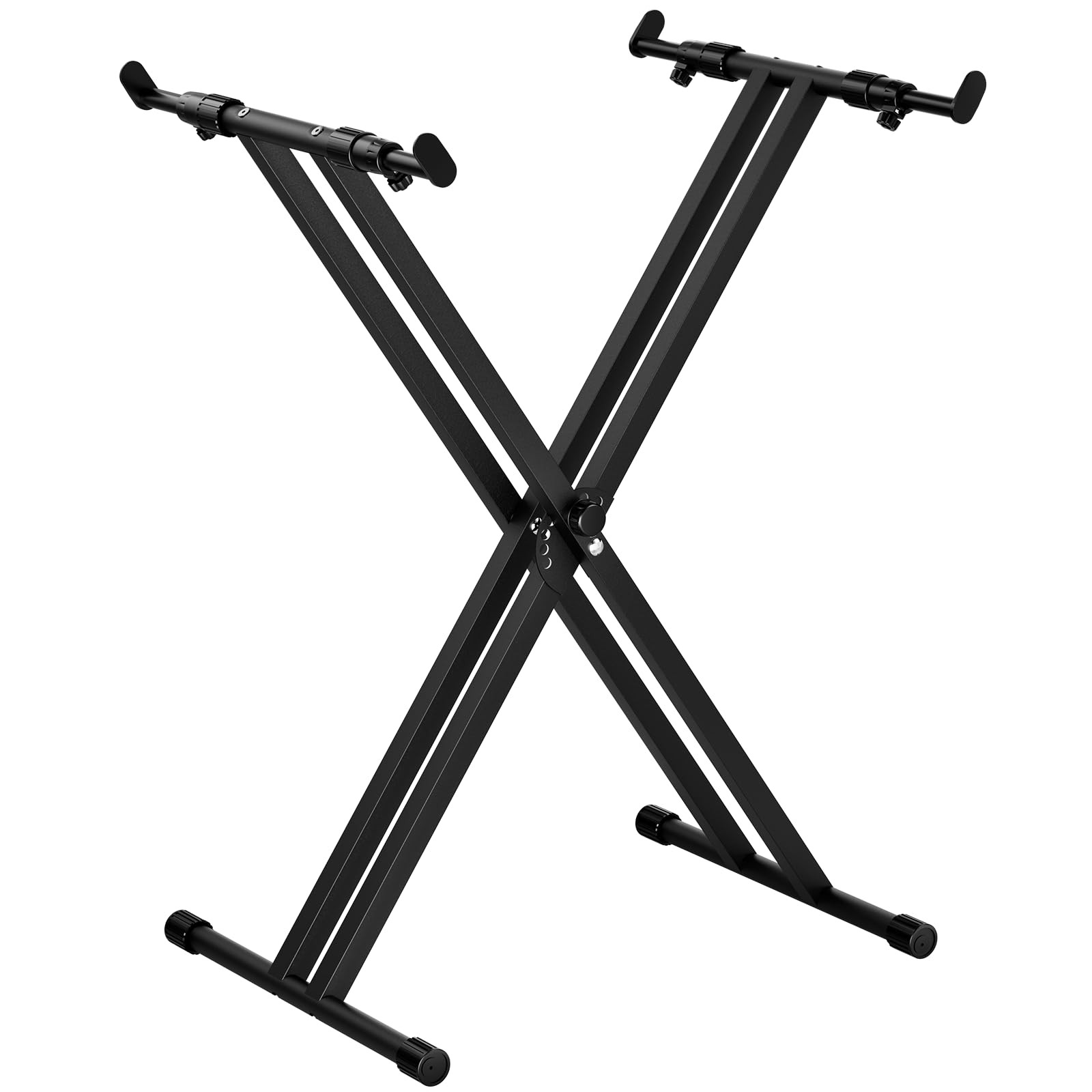 Double-X Keyboard Stand, Portable Digital Piano Stand,Adjustable keyboard Music