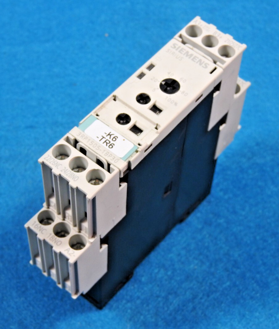 Siemens 3RP1505-1BP30 Timing Relay - Used