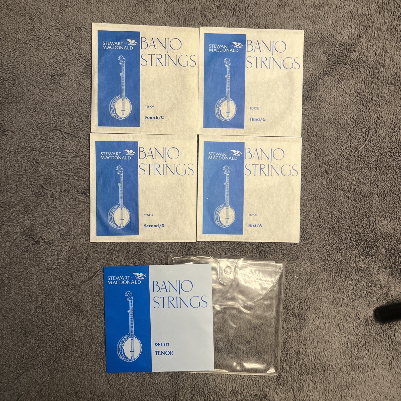 STEWART MACDONALD JANJO STRINGS ONE SET TENOR