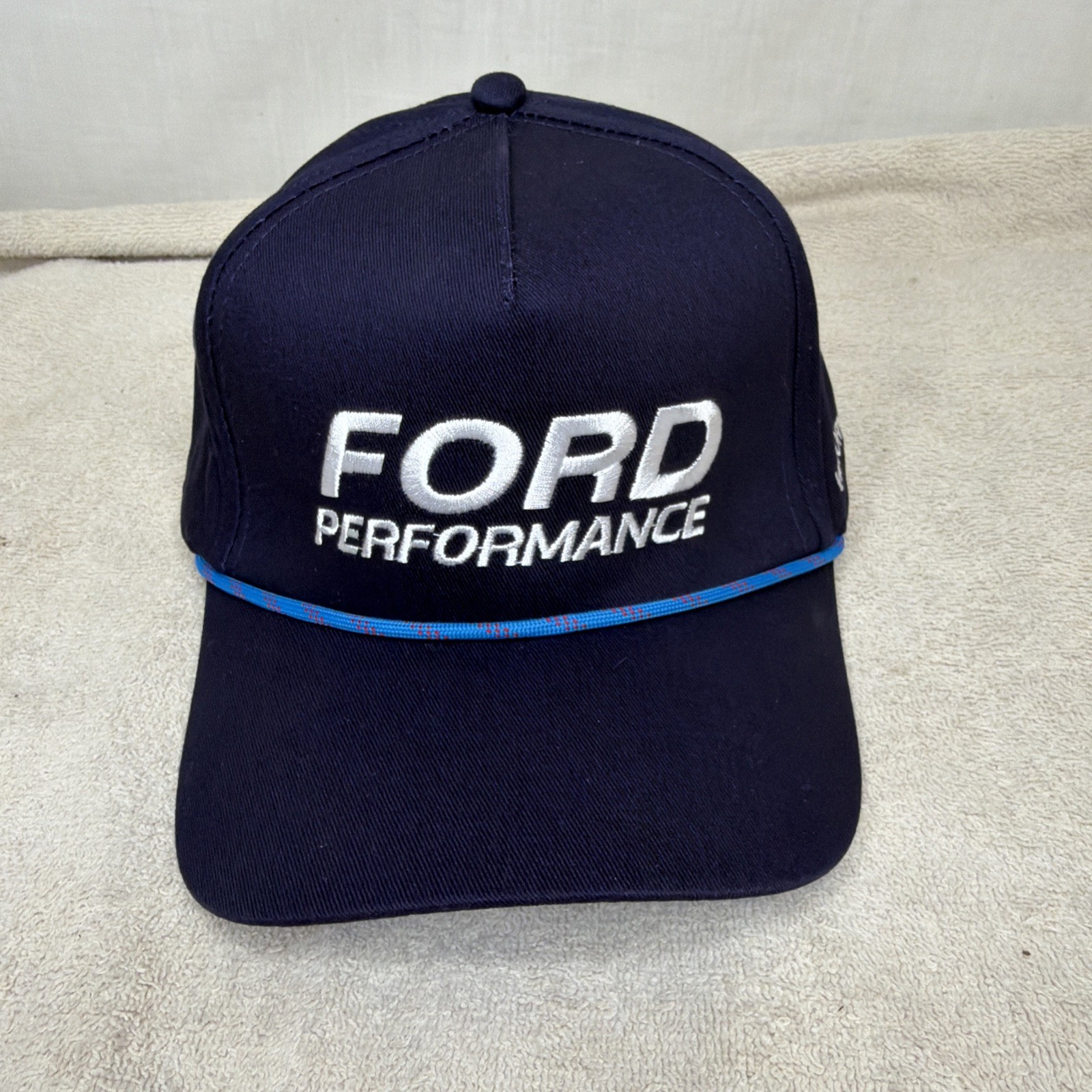Ford Performance Logo Baseball Cap Car Racing Hat ford blue Officially Licensed