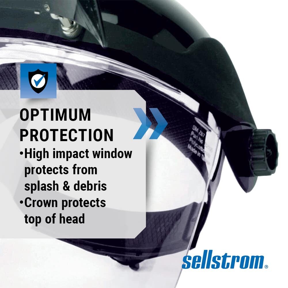 Premium Full-Face Safety Face Shield - Ultra-Light - Multi-Purpose