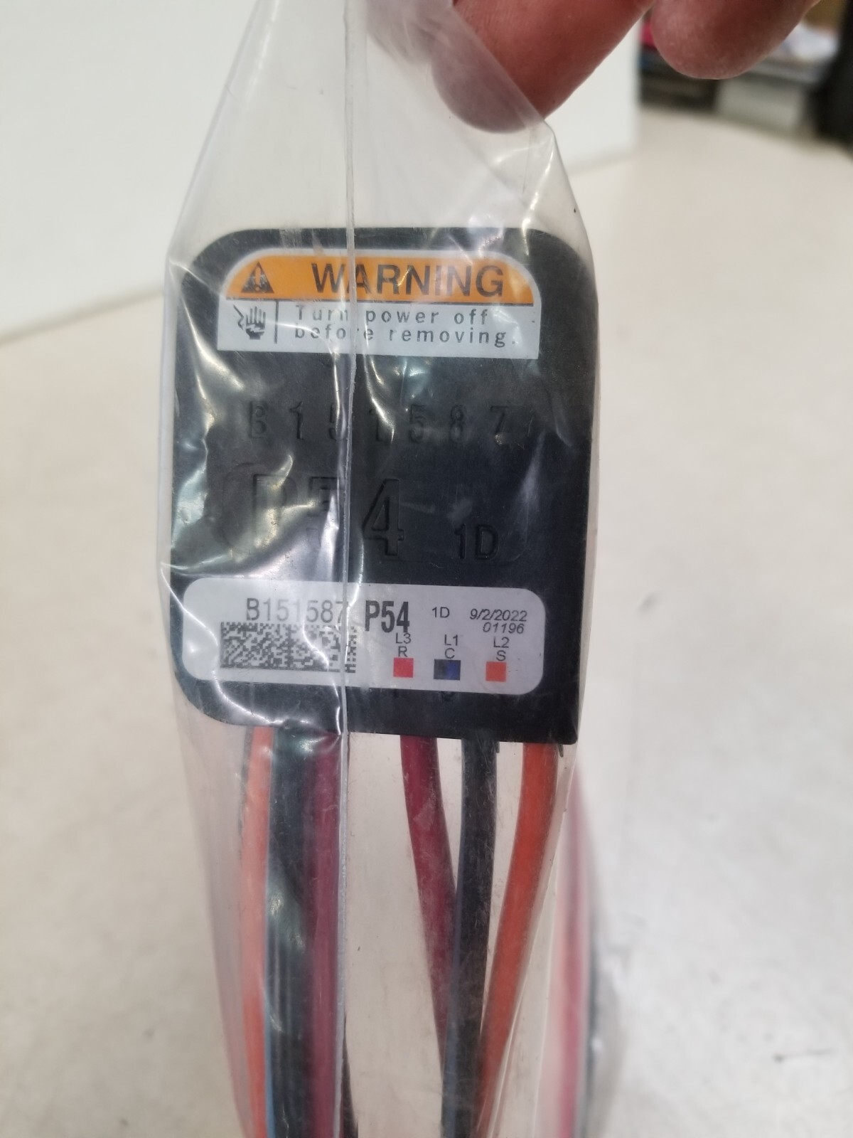 PLU01347 TRANE SCROLL COMPRESSOR PLUG