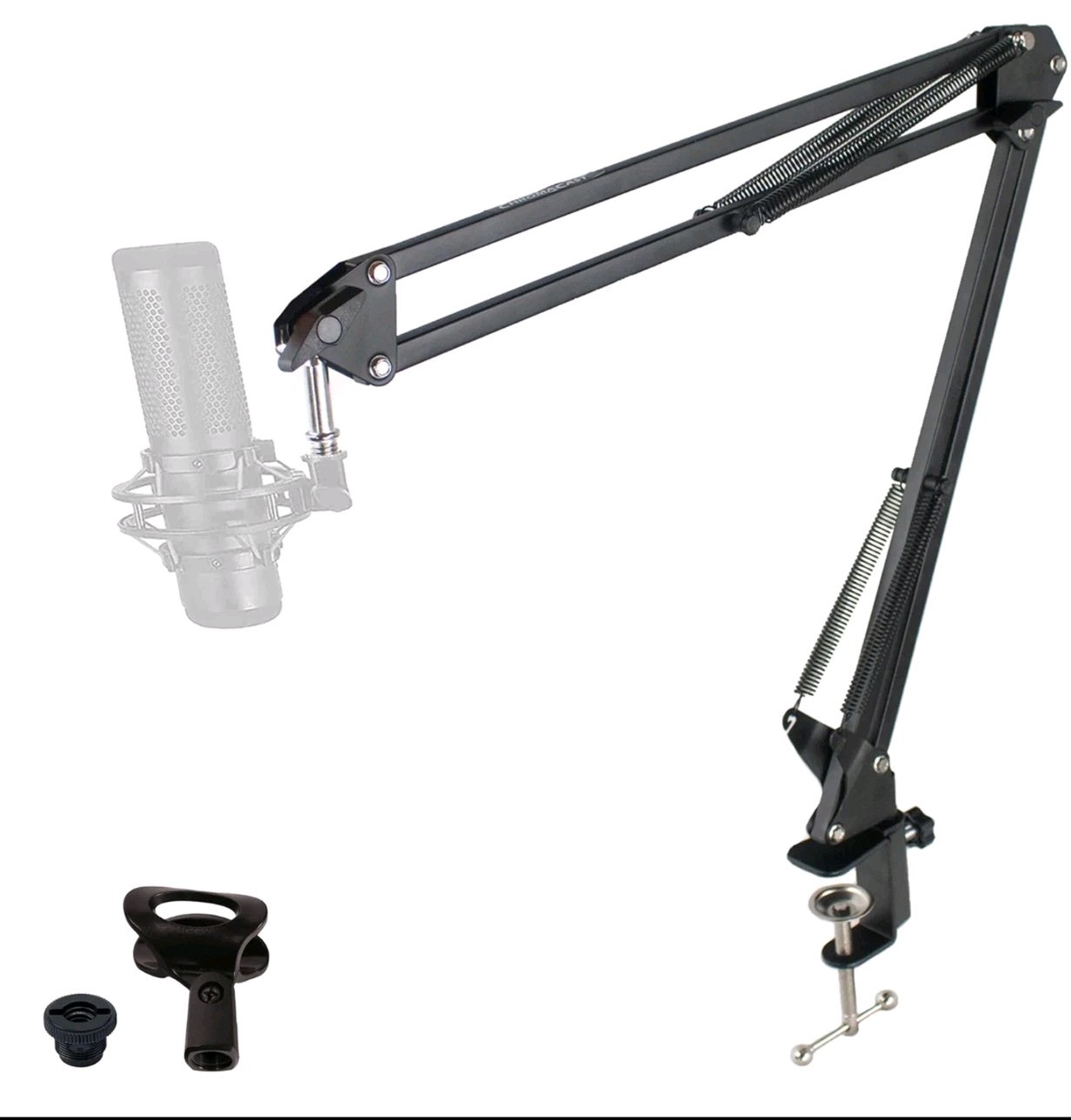 ChromaCast 38" Adjustable Boom Mic Suspension Scissors Desk Microphone Stand