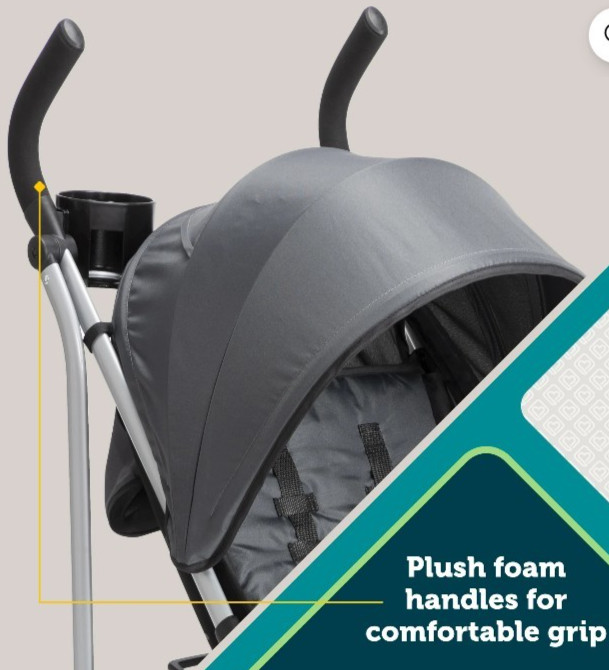Safety 1st Step Lite Compact Stroller, Greyhound, Toddler, Unisex