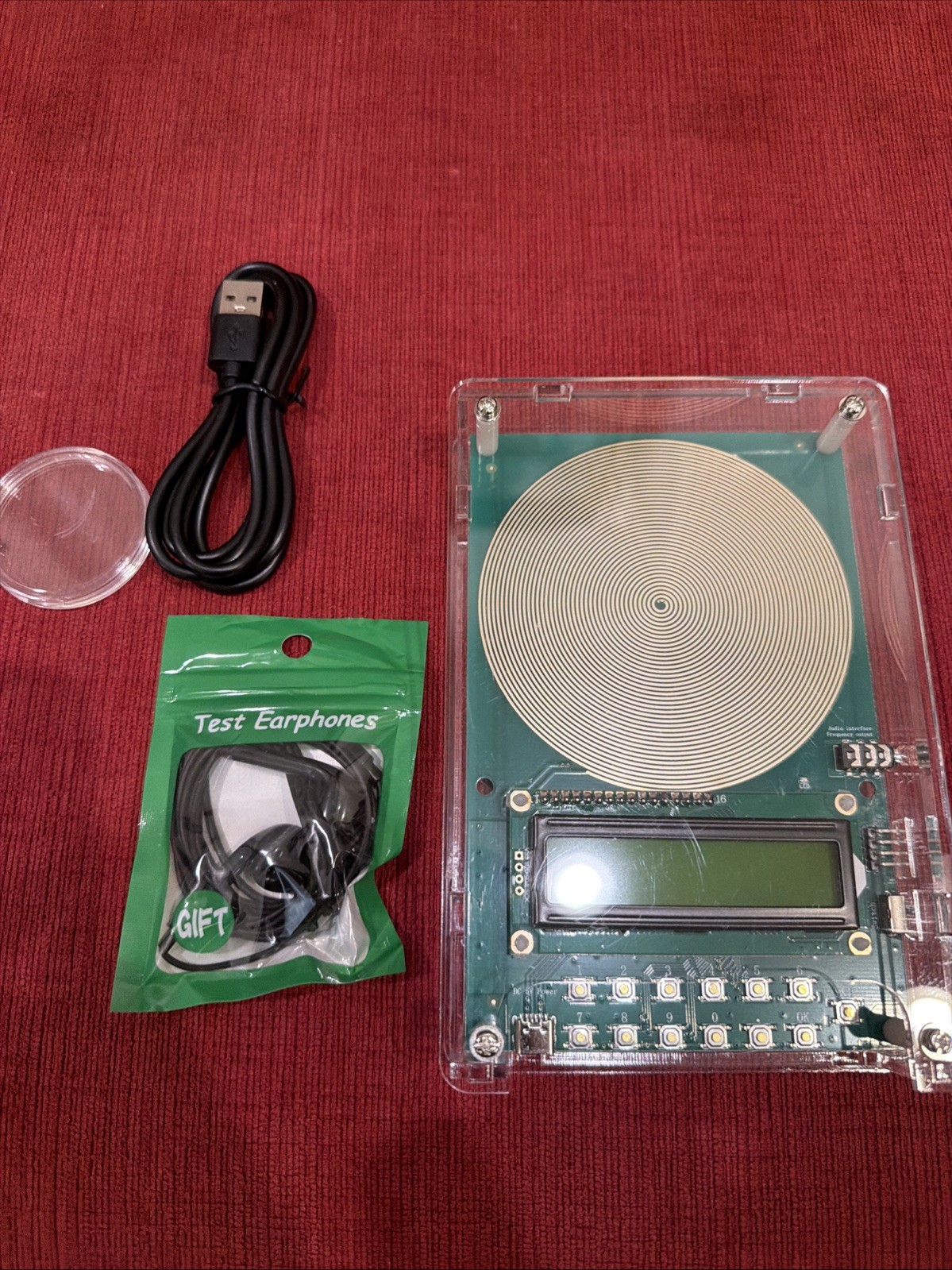 FM Schumann Wave Generator Pulse Sine Frequency 7.83Hz Adjustable 0.01Hz~30000Hz
