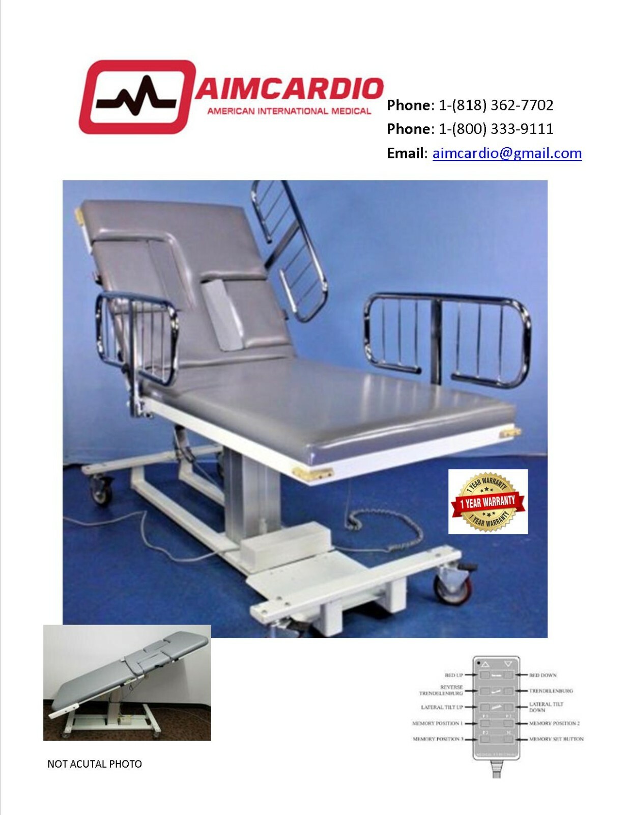 American Echo Bed| MPI | Newly Refurbished| Warranty Included