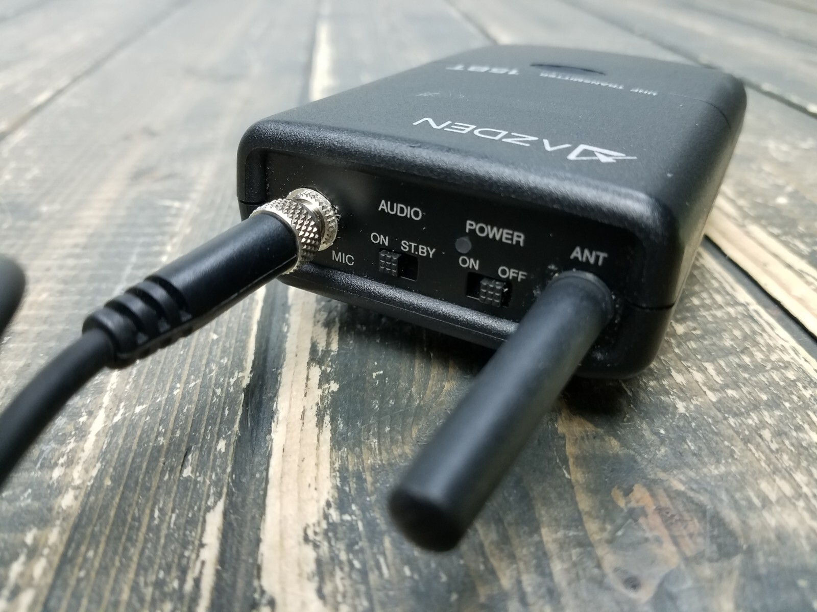 AZDEN 15BT UHF Transmitter Beltpack Wireless with Cable