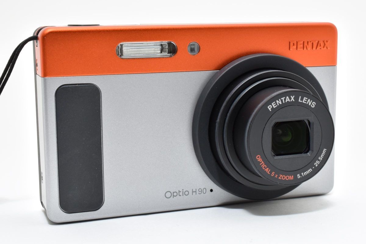 Pentax Optio H90 Orange Silver 455706