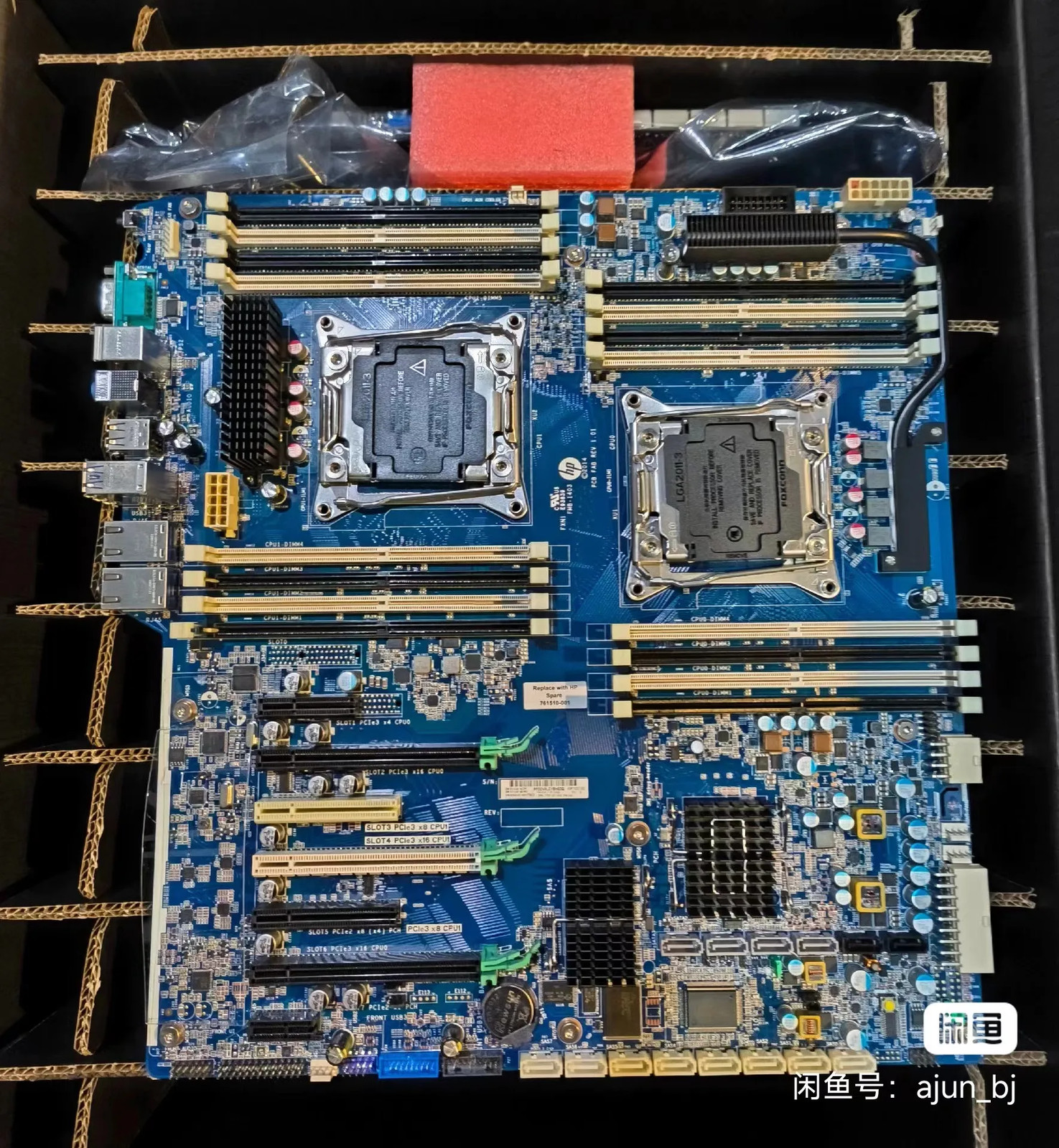 New HP Z840 workstation motherboard 761510-001,905483-601,710327-002,s2011-V3 V4