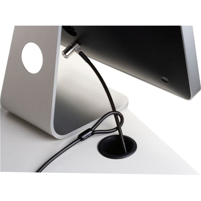 Tryten Laptop Lock Pro Keyed Alike Security Cable Lock Translucent Dark 6 Ft