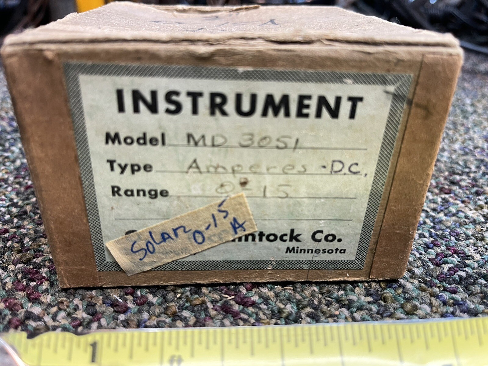 McClintock DC Volt Meter