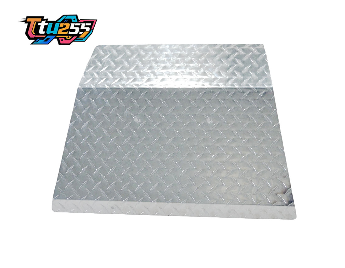 Aluminum Front Bumper Shock Cover Diamond Plate for EZGO TXT/PDS Golf Cart 94 up