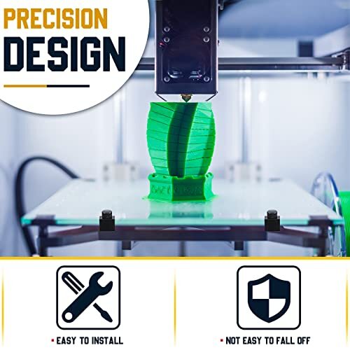8 Pieces 3D Printer Glass Bed Clips Clamps Adjustable Fixed Clips for Ender