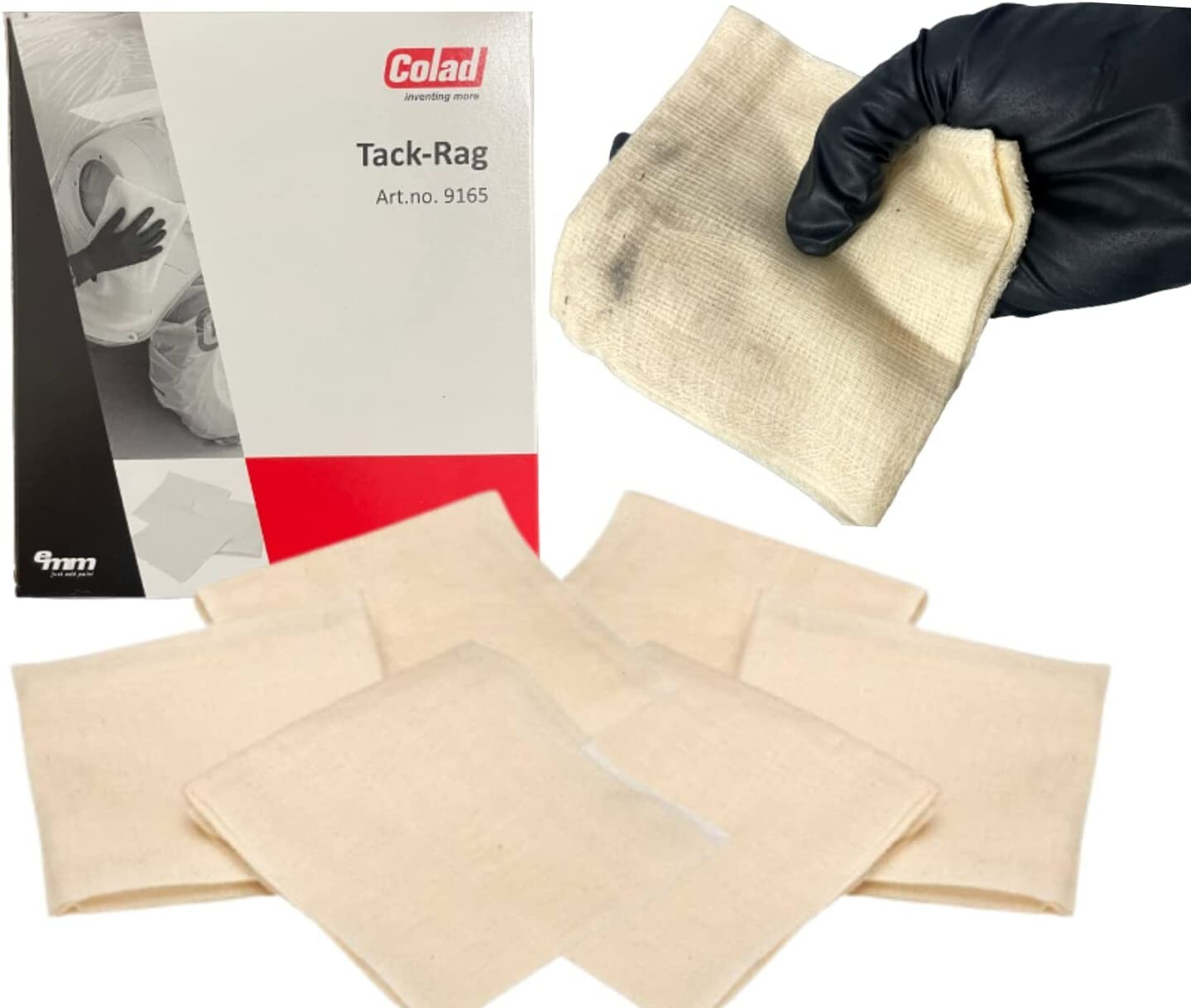 Colad Tack Rag Cloths for Sanding, Woodworking Professional Grade 9165