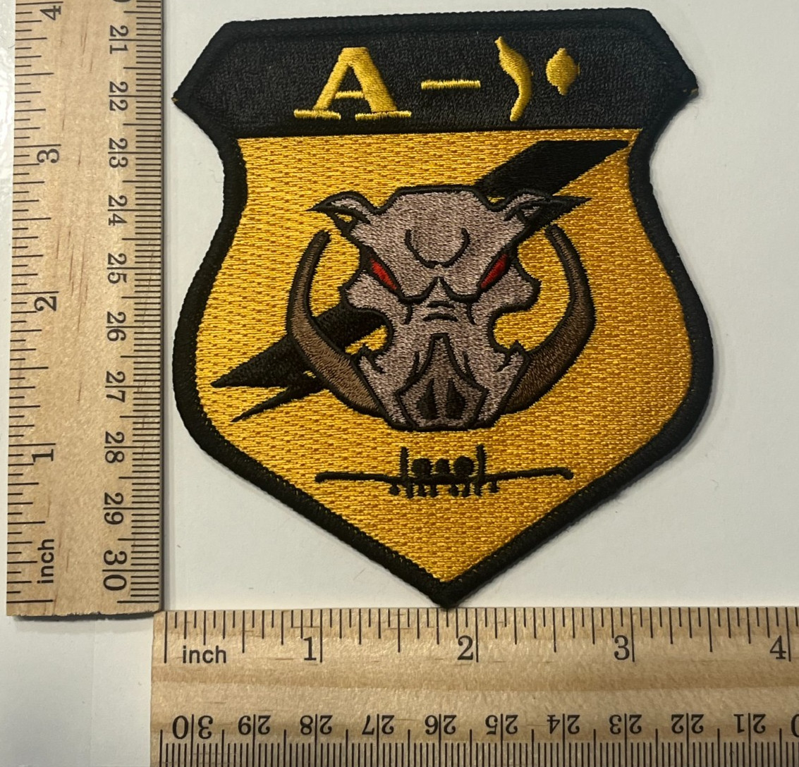 US AIR FORCE PATCH: 455th Expeditionary Operations Support Squadron A-10 Warthog