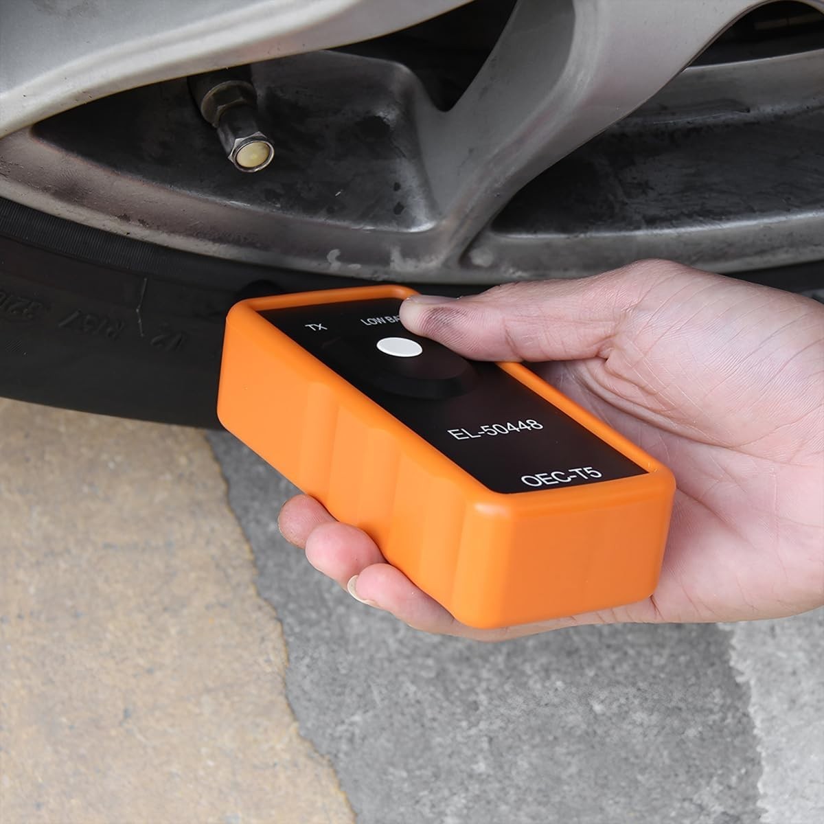 Digital TPMS Tool for Tire Sensor Activation - Compatible with Most Vehicles