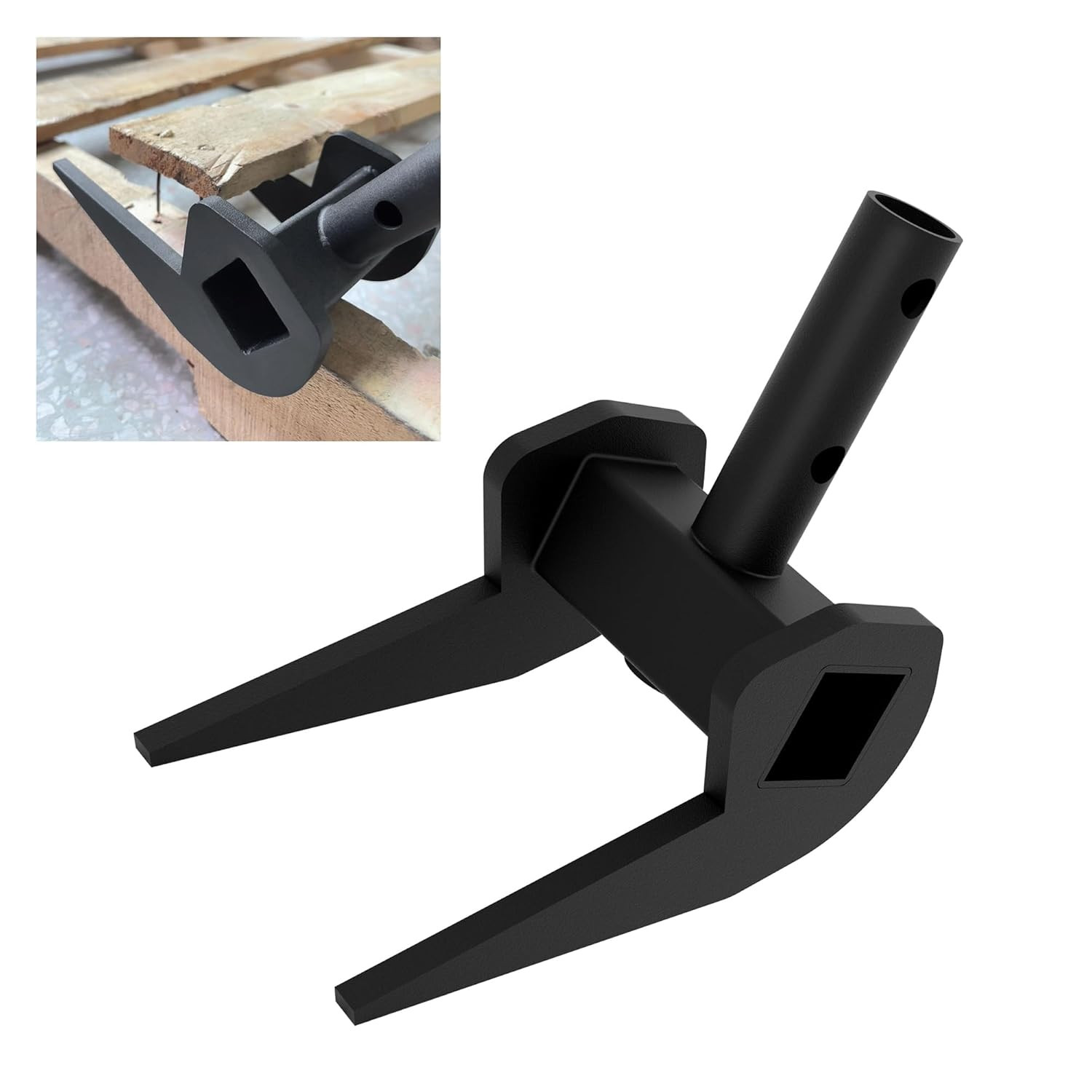 Pallet Buster Tool, Heavy Duty Pallet Breaker & Deck Board Puller for Easy Woode
