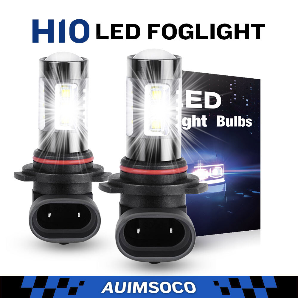9145 H10 9140 6500K White LED Fog Light Bulbs For Ford F150 F250 F350 Super Duty