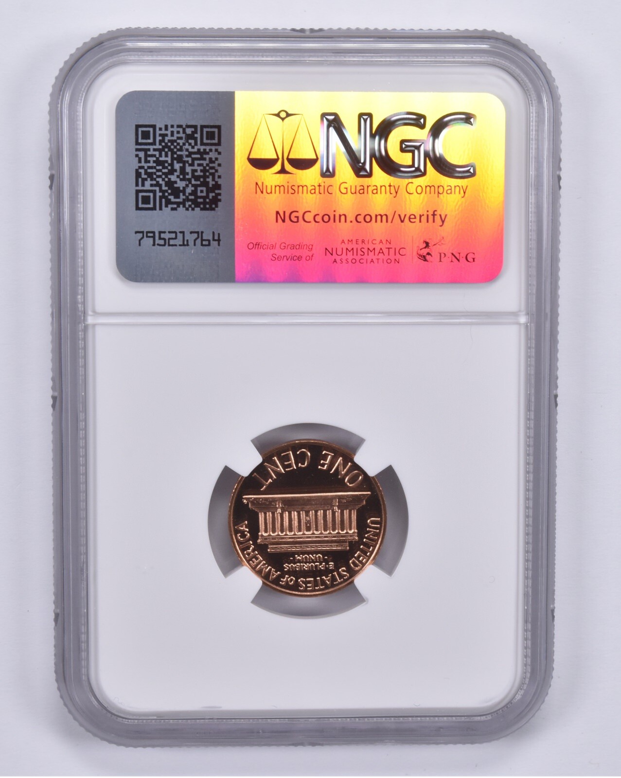 1963 Lincoln Memorial Cent PF68 RD NGC Special Label