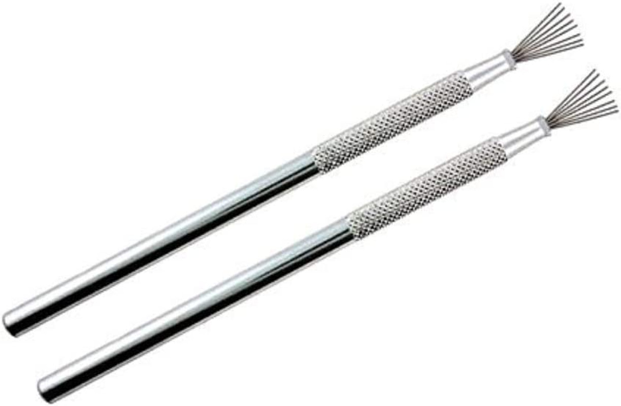 COMIART 2Pcs Feather Wire Texture Tool for Clay Sculpting Texturing Modeling Too