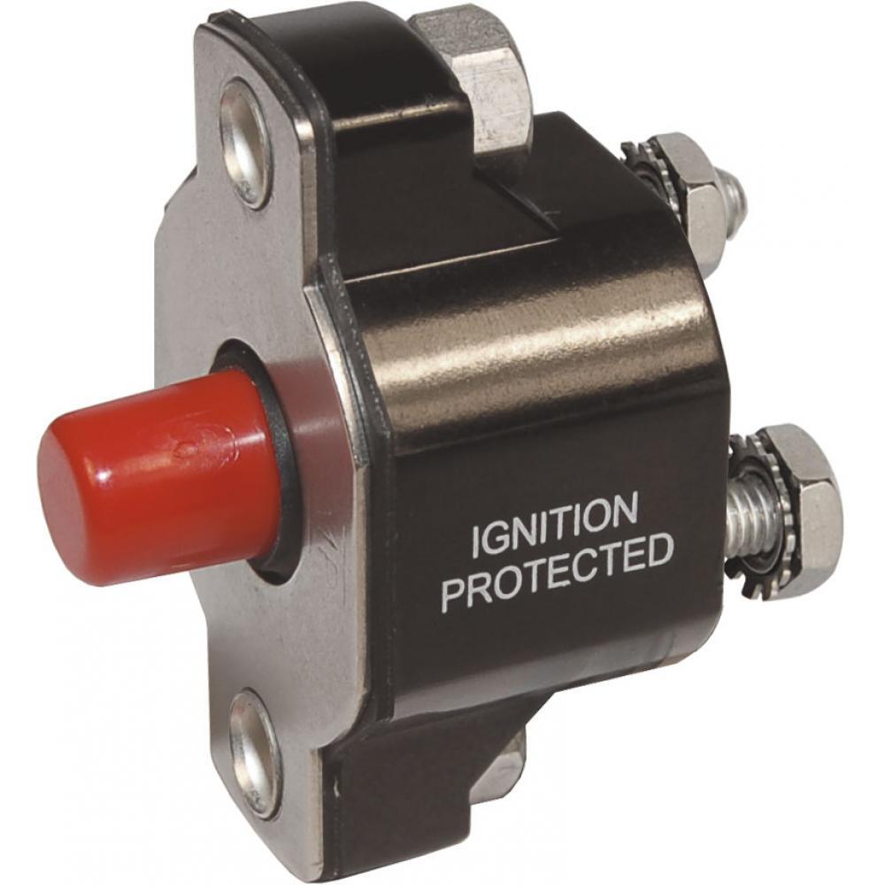 Blue Sea 2138 Marine Medium Duty Push Button Reset Only Circuit Breaker - 15A